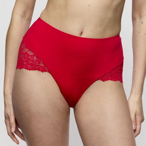 Marie Jo Soft Studio high waist briefs, color true red