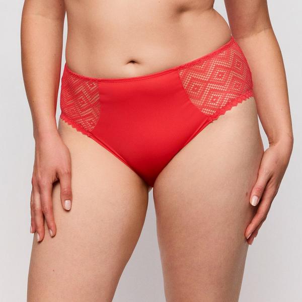 PrimaDonna Twist Grace Bay full briefs, color coral