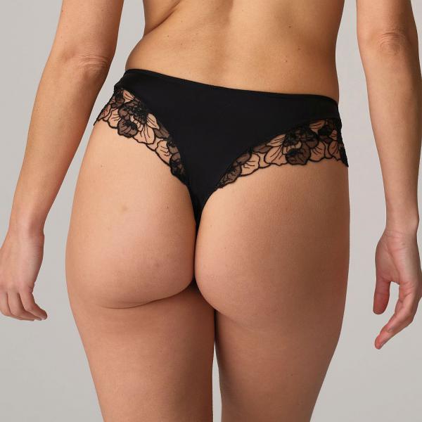 Marie Jo Sancha luxury thong, color black