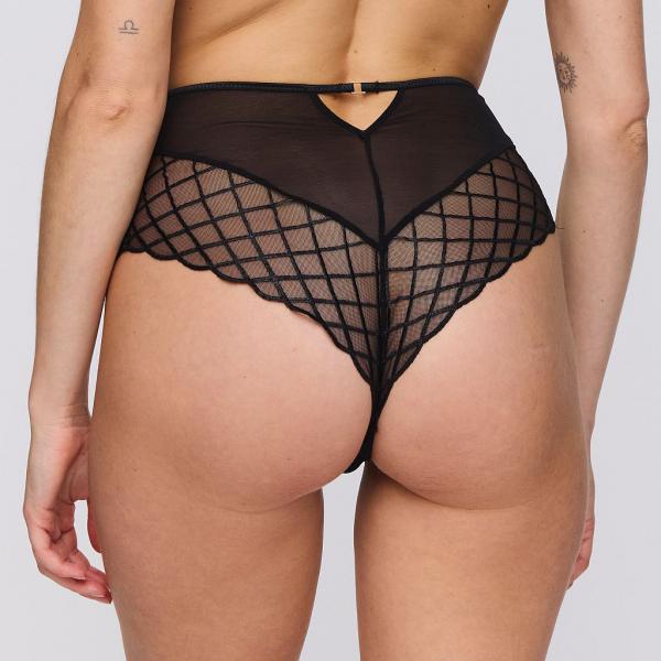 Marie Jo Aven luxury thong, color black