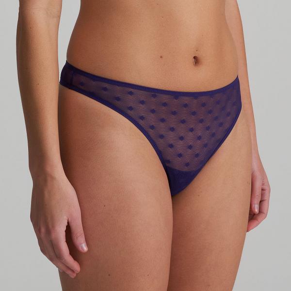 Marie Jo Tulio thong, color majestic purple