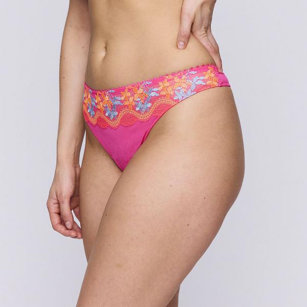 PrimaDonna Cala Luna thong, color blogger pink