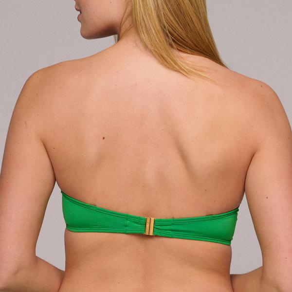 Marie Jo Swim Madurai Bikini trägerlos unterlegt, Farbe exotic green