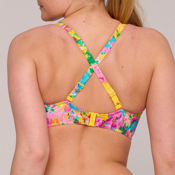 PrimaDonna Swim Ubud Bikini top balcony padded, color sun glow