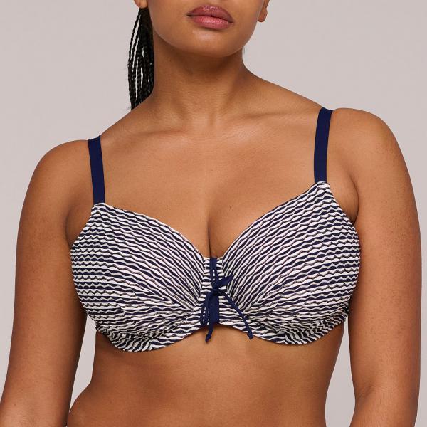 PrimaDonna Swim Kalba Bikini Oberteil unterlegter Balconette, Farbe water blue