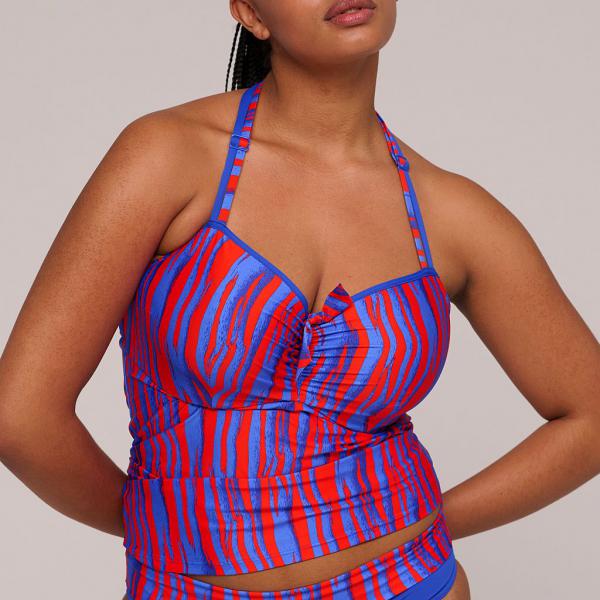 PrimaDonna Swim Skudai Vollschalen Tankini unterlegt, Farbe wild stripes