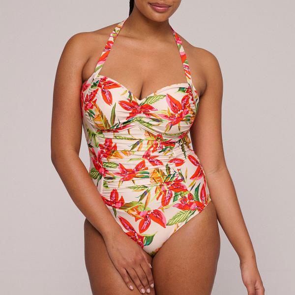 PrimaDonna Swim Tanzania Swimsuit full cup control, color calm tropics