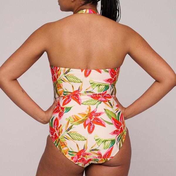 PrimaDonna Swim Tanzania Swimsuit full cup control, color calm tropics