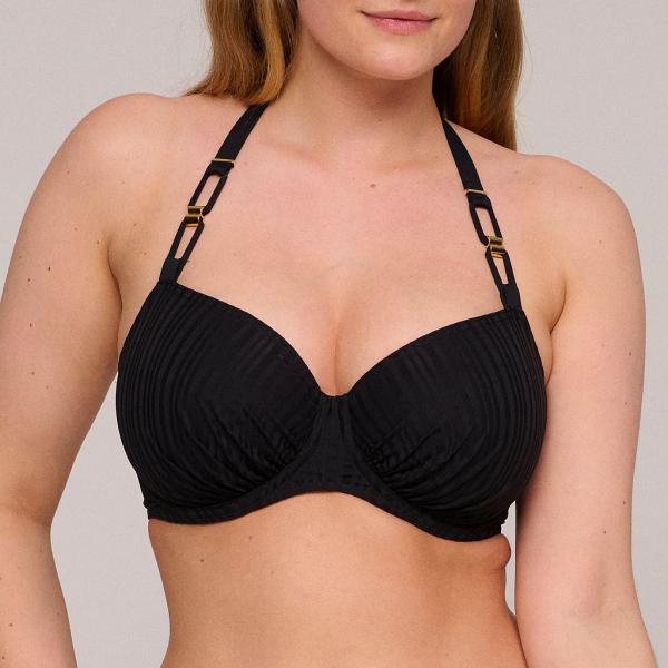 PrimaDonna Swim Kiruna Bikini Oberteil Vollschale mit Bügel, Farbe schwarz