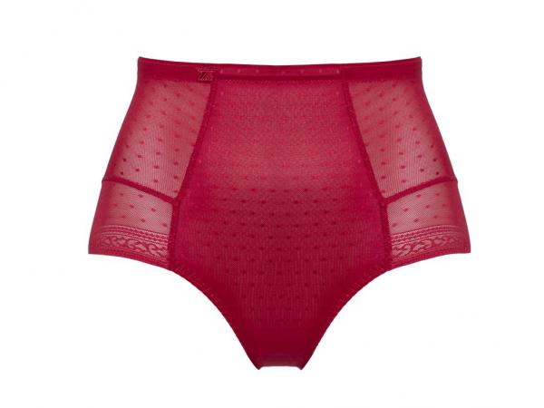 Ulla Lingerie Féminine Miederhose Meghan 38-56, Farbe feuer