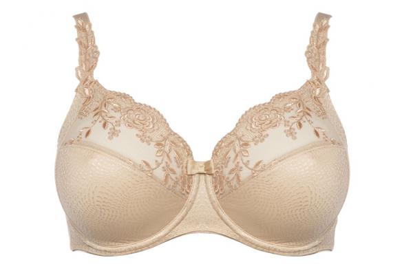 Ulla Lingerie Féminine BH Ella mit Bügel Cup D-G, Farbe biskuit