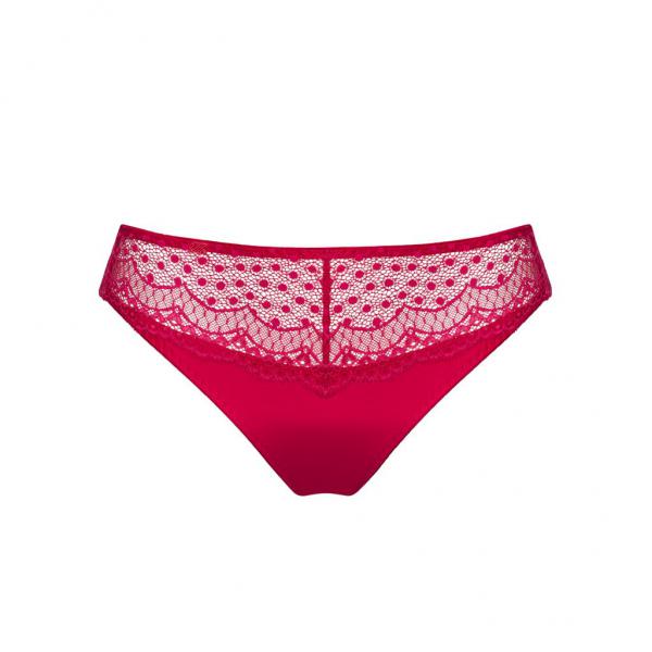 Ulla Lingerie Féminine Slip Josy 36-46, Farbe kirsch