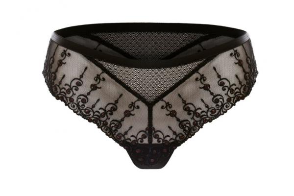 Ulla Lingerie Féminine String Exclusive Line 36-50, Farbe schwarz