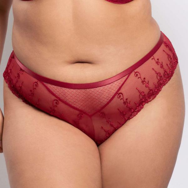 Ulla Lingerie Féminine String Exclusive Line 36-50, Farbe sunset