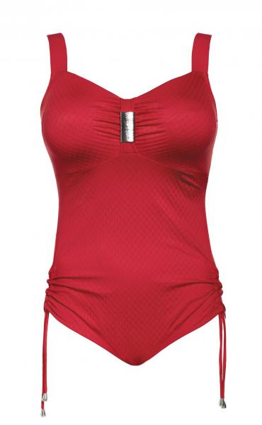 Ulla swimsuit St. Tropez cup B-K, color red