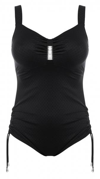 Ulla Lingerie Féminine swimsuit St. Tropez cup B-K, color black