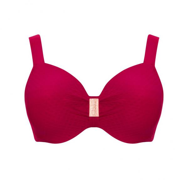 Ulla Lingerie Féminine bikini St. Tropez cup D-K, color blackberry