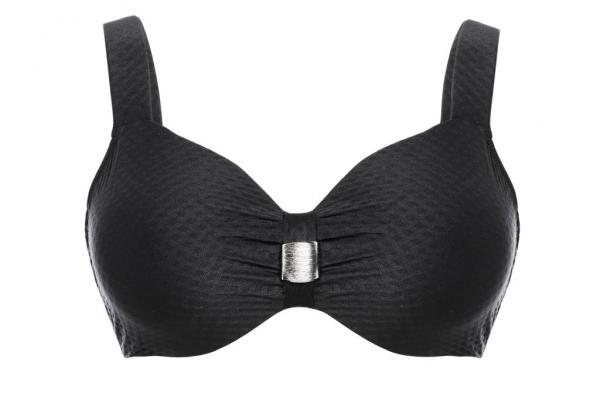 Ulla Lingerie Féminine bikini St. Tropez cup D-K, color black