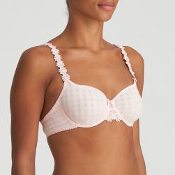 Preview: Marie Jo Avero non padded full cup seamless bra B-E cup, color pearly pink