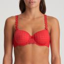 Marie Jo Avero non padded full cup seamless bra B-E cup, color scarlet