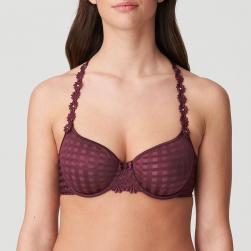 Preview: Marie Jo Avero non padded full cup seamless bra B-E cup, color wine