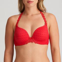 Preview: Marie Jo Avero padded wire bra heart shape A-E cup, color scarlet