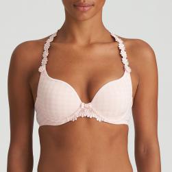 Preview: Marie Jo Avero padded bra deep plunge B-F cup, color pearly pink