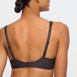 Preview: Marie Jo Avero padded bra deep plunge B-E cup, color sweet chocolate