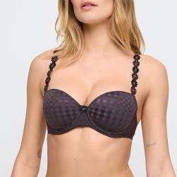 Preview: Marie Jo Avero padded bra - balcony B-F cup, color sweet chocolate
