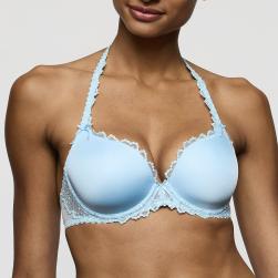 Preview: Marie Jo Jane padded wire bra heart shape A-E cup, color milky blue