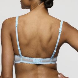 Preview: Marie Jo Jane padded wire bra heart shape A-E cup, color milky blue