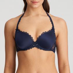 Preview: Marie Jo Jane padded wire bra heart shape A-E cup, color velvet blue