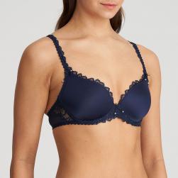 Preview: Marie Jo Jane padded wire bra heart shape A-E cup, color velvet blue