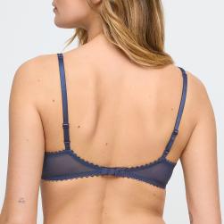 Preview: Marie Jo Jane Push Up Bügel BH mit Einlagen Cup A-E, Farbe blue shadow