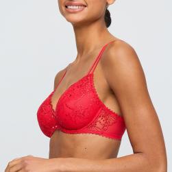Preview: Marie Jo Jane Push Up Bügel BH mit Einlagen Cup A-E, Farbe true red