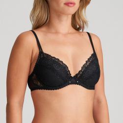 Preview: Marie Jo Jane push up removable pads A-E cup, color black