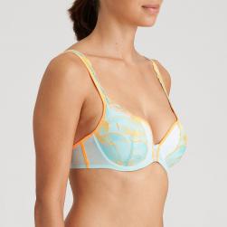 Preview: Marie Jo Georgia padded wire bra heart shape A-E cup, color clearwater