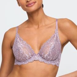 Marie Jo Manyla deep plunge bra B-E cup, color pastel orchid
