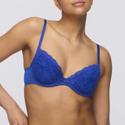 Marie Jo Melipha push up removable pads A-E cup, color blue print