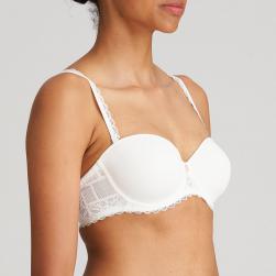 Preview: Marie Jo Jadei padded bra - strapless B-E cup, color natural