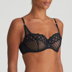 Preview: Marie Jo Jhana balcony - vertical seam B-F cup, color black