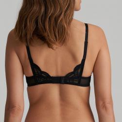 Preview: Marie Jo Cathia padded wire bra heart shape B-F cup, color black