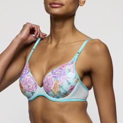 Preview: Marie Jo Lisbeth padded wire bra heart shape A-E cup, color clearwater