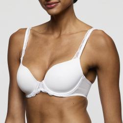Preview: Marie Jo Heleen Bügel BH unterlegt Herzform Cup A-E, Farbe weiss