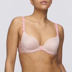 Marie Jo Avero Tiny padded wire bra heart shape A-E cup, color powder rose