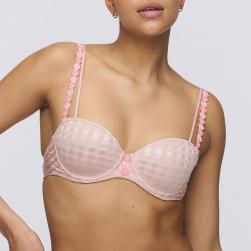 Marie Jo Avero Tiny padded bra - balcony B-F cup, color powder rose