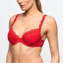 Preview: Marie Jo Cyrile Push Up Bügel BH mit Einlagen Cup A-E, Farbe true red