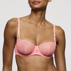Marie Jo Annaelle Bügel BH Balconette vertikale Naht Cup B-F, Farbe neon peach