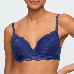 Marie Jo Musea Bügel BH unterlegt Herzform Cup A-E, Farbe saphir blau