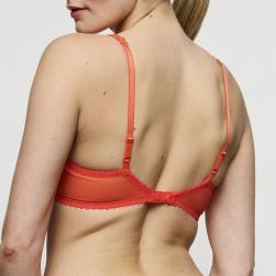 Preview: Marie Jo Solene padded wire bra heart shape A-E cup, color pamplemousse